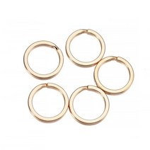 비즈 공예 재료 열쇠 고리 10 개/묶음 25mm 28mm 30mm 분할 링 Diy 쥬얼리 만들기 도매, [02] 28mm x 10pcs, [04] KC Gold