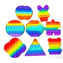 10가지 푸쉬팝 버블 보드게임 뽁뽁이 두뇌개발 푸시팝