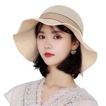 비소리 홀릭 플로피햇_바캉스모자 여성모자