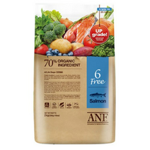 ANF 전연령 유기농 6Free 연어 애견사료, 1개, 5.6kg, 생선