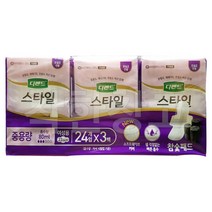 디펜드 스타일 패드 참숯 중용량 24매 x 3입(여성용) 성인기저귀/요실금/생리대, 3입