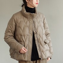 여성 오리털 덕다운 퀄팅 패딩 기본3컬러 55-77사이즈 하이넥 후끈 무적패딩