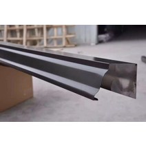 측구 콘크리트 pe 배수로 수로관 빗물받이 처마 집수정 지붕 사각맨홀 PVC 거터 배수관, 알루미늄 합금 1.0mm 7인치 천구개