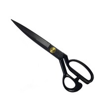 미니플 프리미엄 스테인리스 다용도 재단 가위, 블랙, 9인치(24cm), 24cm