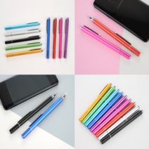 혜자컴퍼니 초 미세 정밀 터치펜 얇은 갤럭시 탭 노트 아이패드 아이폰 슬림 펜 미니 태블릿, 1개, 초미니 터치펜  레드