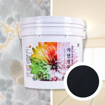 천연 단열 페인트 자연정원 항균 곰팡이 결로 방지 베란다, 참숯, 12kg