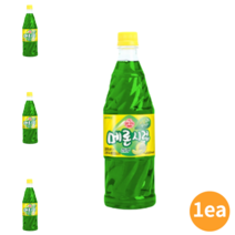 메론시럽 1kg 1개 과일시럽 슬러쉬 칵테일 소스 농축액 홈카페시럽 melon syrup 음료베이스 칵테일시럽 칵테일재료 모히또시럽 엘더플라워시럽 멜론시럽 음료파우더 과일농축액