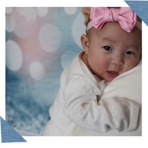 홀리졸리 국산 플라워 아기 신생아 헤어밴드 K12