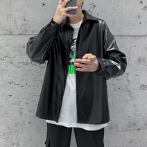 가죽자켓 2020 봄 가을 오토바이 남성 버전 오버핏 청소년 캐주얼 모든 경기 재킷