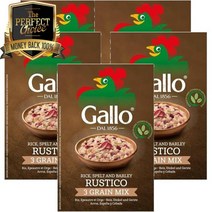 영국 Riso Gallo 리조갈로 3 그레인 라이스 바얼리 & 스펠트 리조또 400g, ５개　(개당 13,800원 - 코드795p)