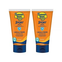 바나나보트 Banana Boat 스포츠 울트라 선크림 3온스 2팩, 2oz, Sport 바나나보트