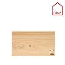 올비아 도마 편백나무 도마 미니 대 무절 (36cmX21cm) 주방도마, 단일옵션