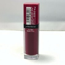 Bourjois 부르조아 루즈 에디션 벨벳 립 컬러 7.7ml 0.26fl.oz., 14 Plum Plum Girl