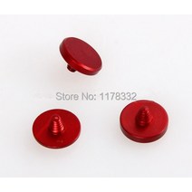 후지 X100 100s X20 X10 라이카 M4 M6 M7 SLR 카메라 용 3 피스/1 세트 레드 오목한 소프트 셔터 릴리즈 버튼