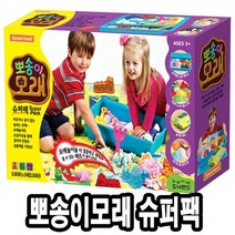 도너랜드 도너랜드뽀송이모래 클레이 슈퍼팩-48746 (아모스/아이클레이/종이나라/문구/화방/아이들/유아/선물/색종이/천사점토/언어/학습완구/매트 추천)