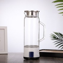 알카리 이온수기 수소발생기 알칼리 휴대용 물병 활성산소 제거 전기 수소 풍부한 물 이온화 음료 수소수 이온, 1.WHITE
