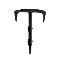 자재1번가 플라스틱 멀칭핀 고정핀 100개 비닐 부직포 핀 잡초 제초매트 고정용핀