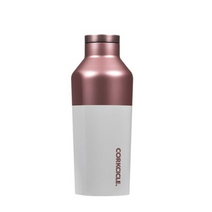 콕시클 컬러 블록 텀블러 캔틴 타입, 270ml, 모던로즈