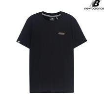 뉴발란스 뉴발란스 NBNEBB1023-BK 남녀공용 와펜 로고 반팔티