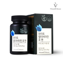 비타민하우스 파이토 멀티비타민 포맨 1 300 MG X 60정 X 30병 비타민B 크롬 비오틴