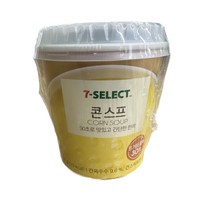 [7-SELECT] 콘스프 컵 27g 4개 간편한끼 스프 옥수수콘스프