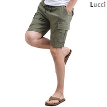 루찌 여름반바지 BJ-272 폴리스판 카고 반바지