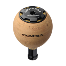 고멕서스 CA38 코르크 원형 파워 핸들 노브 38mm, 시마노 다이와 38mm[CA38], 코르크/블랙골드[BKGD]