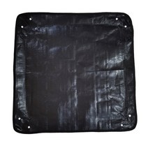 모종화분소형 모종포트 원예 Potting 매트 심기 PE 재사용 가능한 정원 이식 패드 방수 식물 Repotting 꽃 트레이, [01] Black