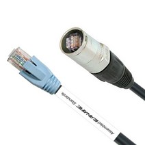 제작상품 CAT.5E RJ45 to 이더콘 오디오용 랜케이블 0.5M, 단일 수량