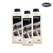 우녹스 정품 오븐 세제 클리너 세척 청소 Det&Rinse PRO(1L) x 3개, 3개 구성