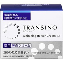 【의약부외품】트란시노 약용 화이트닝 리페어 크림 EX 35 그램 93872 일본인기상품, one option, one option