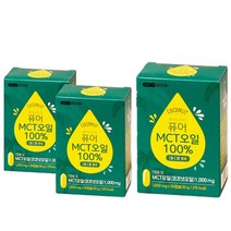 저탄고지 지방산 코코넛 MCT 오일 30캡슐 1개월, 1000mg x 30캡슐 (1개월)