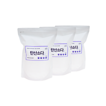 블레싱홈 미국 탄산소다 2kg 3개(6kg) 빨래 쉰내 꿉꿉함 기름때 제거 세탁 첨가제 워싱소다, 3개