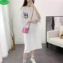 SHENGBO여성원피스 면 여름원피스 롱원피스 빅사이즈 +NO.004LH908