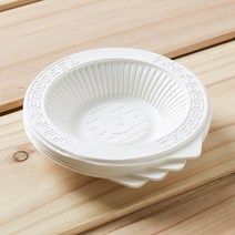 간편사용 캠핑접시 찬기 신혼그릇 납작한그릇 볼 10P