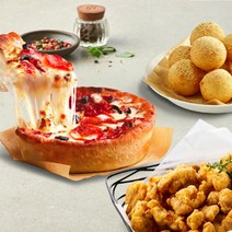 애슐리 시카고 피자+통살 치킨+모짜렐라 치즈볼