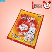 [팜텍] 바로 주머니핫팩(80g) 40개 손난로 핫팩, 80개