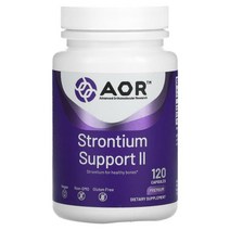 Advanced Orthomolecular Research AOR Strontium Support II 120 Capsules