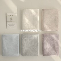 대폭 30수 워싱선염 린넨원단 5종 프랑스자수 천 퀼트원단, 30수워싱선염린넨4115-베이지1/2마