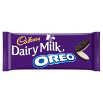Cadbury Dairy Milk Oreo Chocolate Bar 캐드버리 다이어리 밀크 오레오 초콜렛 바 120g 6개