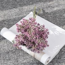 DI박스 멀티 이펙터 기타 4PCS 인공 식물 신부 플라스틱 꽃 웨딩 크리스마스 장식 꽃병 홈 스크랩북에 대 한 DIY 선물 상자 가을 정원, [03] 보라색