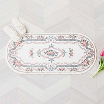 네이처데코 여름에도 보송한 사계절 극세사 리스 북유럽 싱크대 침대 주방매트 발매트 러그