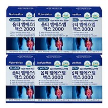 옵티 엠에스엠 MSM 2000 비타민D 관절 연골건강 고함량, 6개, 60정