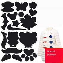 접착가죽패치 다채로운 재킷 구멍 수리 자기 접착 스티커 방수 PVC 패치 만화 모양 & 소파 의류 가죽 PU, 02 Black