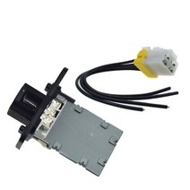 HVAC 송풍기 모터 저항기 및 배선 하네스 커넥터 플러그 현대 기아 엘란트라 산타페 소나타 포르테 쿱 옵티마 소렌토용, Resistor Kit