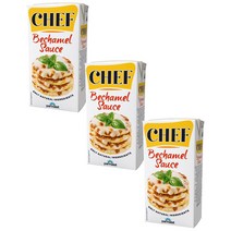 Chef Parmalat 셰프 파말라트 베샤멜 소스 영국오카도 500ml, 3팩