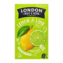 레몬앤라임제스트 런던프룻 레몬 앤 라임 제스트 20티백 런던프룻허브차, 상세페이지 참조
