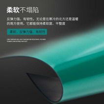 테이블상판 대전 인주 미끄럼방지 고온 견디다 워킹패드, T12-하위 녹색 2mm0.5x1 미(특별