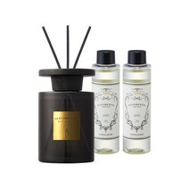 [센티멘탈] 우드 디퓨저 300ml 공병(150ml 리필x2), 향선택:유칼립투스 / 병선택:투명