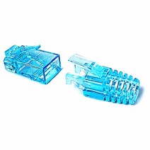 한창인포텍 알포인트 RF-C6RJ45-EZ CAT.6 RJ-45 커넥터 + LOCK BOOT 세트 (100개)
